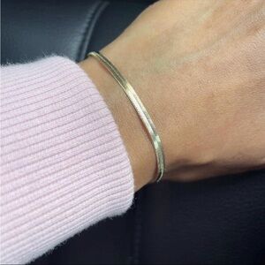 3mm Herringbone Bracelet